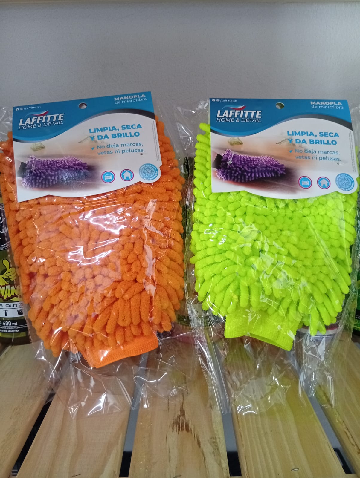 GUANTE DE MICROFIBRA